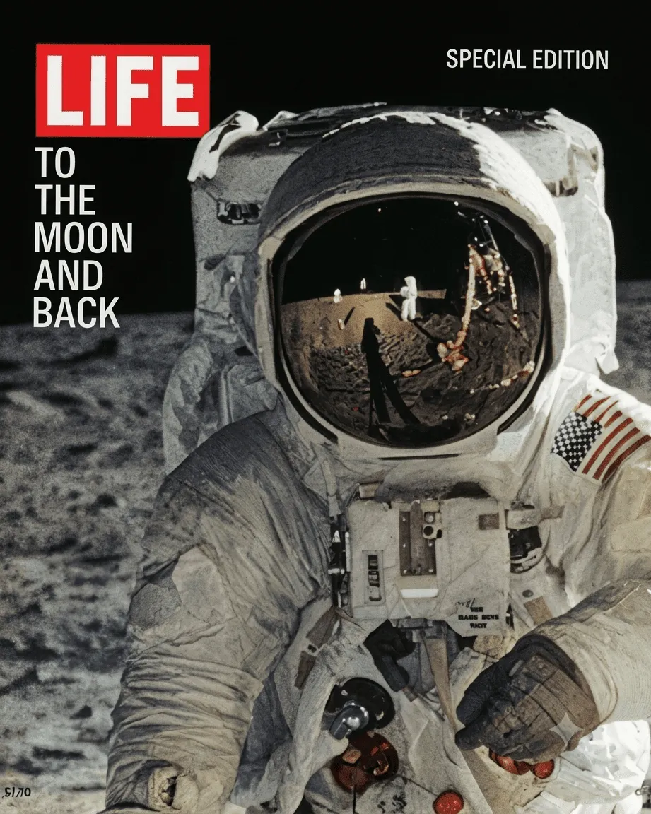 Original LIFE Magazine special edition To the Moon and Back