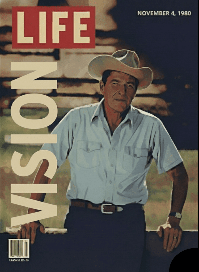 Ronald Reagan – Vision | 11" x 14" Premium Art Print