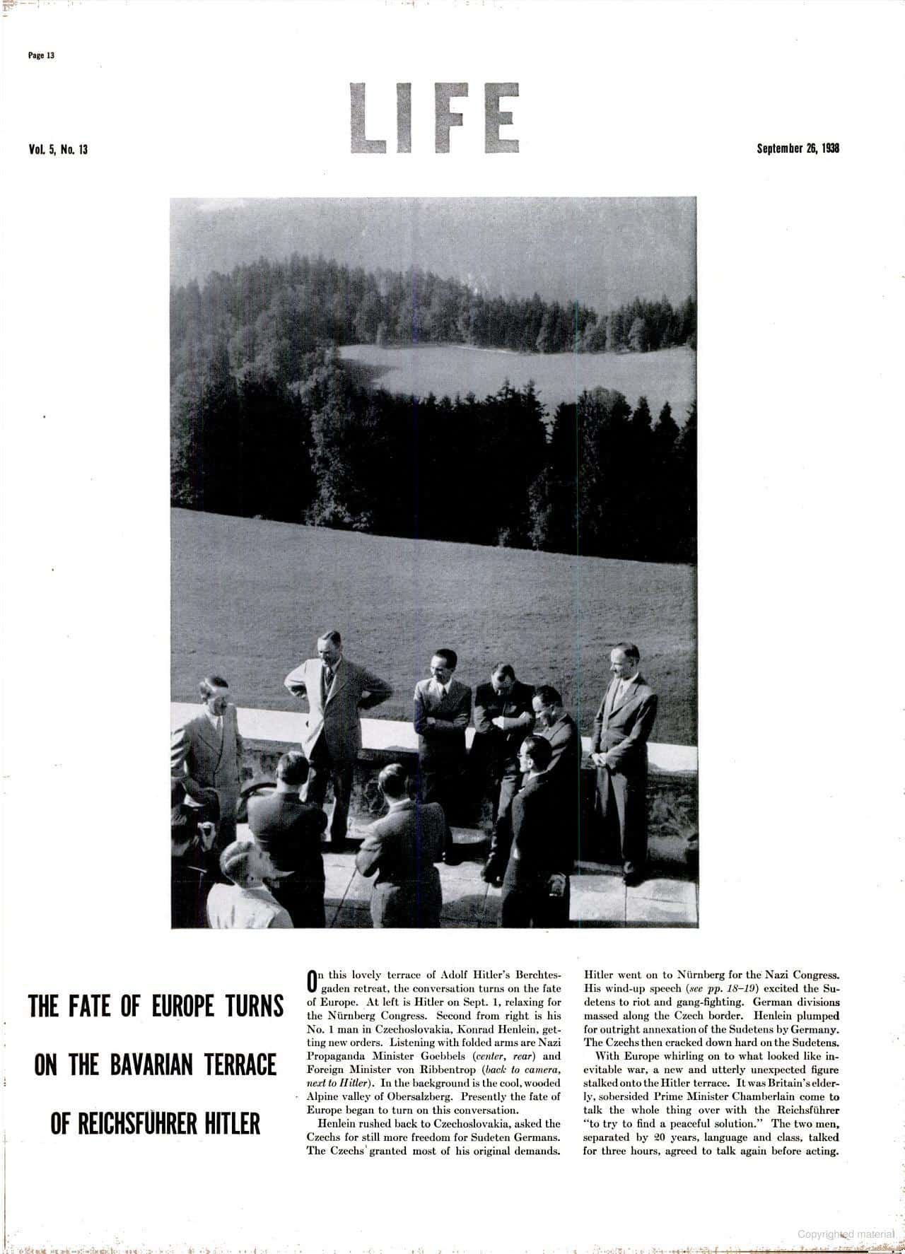 LIFE Magazine September 26, 1938 - Image 2