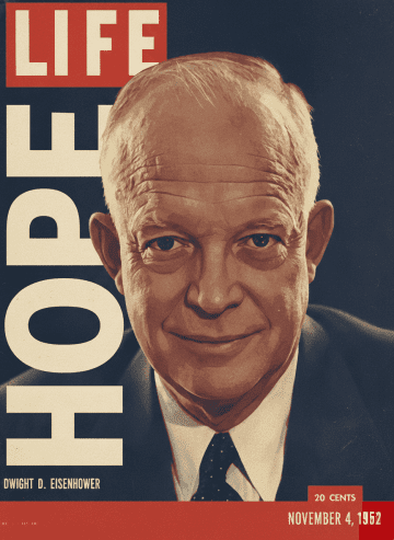 Dwight D. Eisenhower 11 x 14 premium art print – Original LIFE Magazines