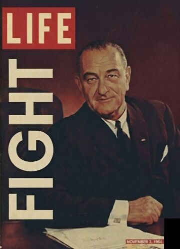 Lyndon B. Johnson – Fight | 11" x 14" Premium Art Print