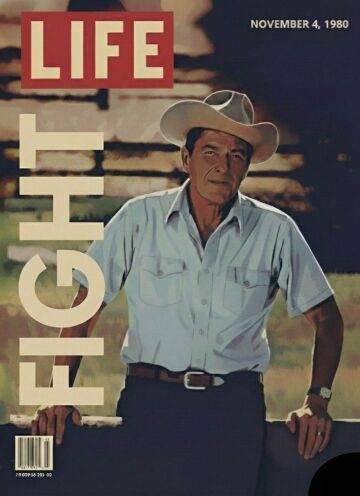 Ronald Reagan – Fight | 11" x 14" Premium Art Print