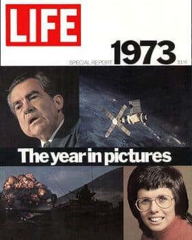 LIFE Magazine Year in Pictures 1973 - RARE