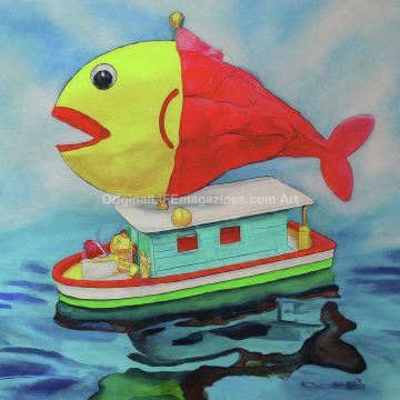 Toy Fish Boat