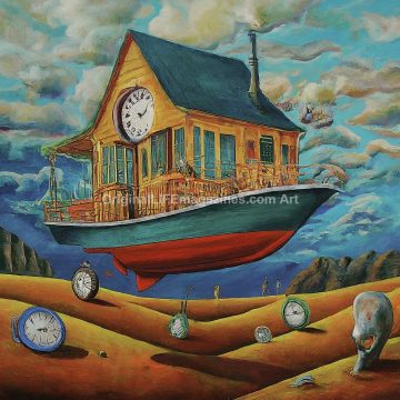 Expressionist Toy Boat
