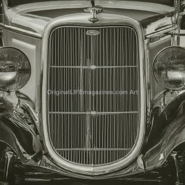 Vintage Ford Car Grill