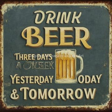 Beer Vintage Sign