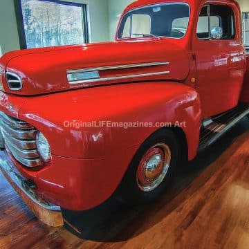 Ford Truck Red Front