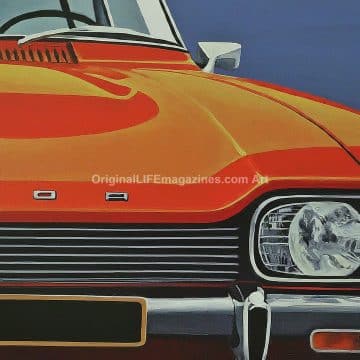 Capri Car Orange