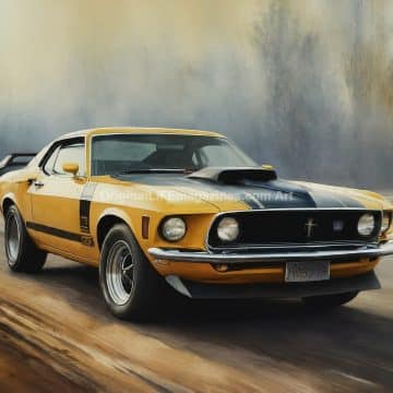 Ford Mustang Boss Car
