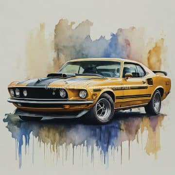 Ford Mustang Boss Car