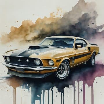 Ford Mustang Boss Car