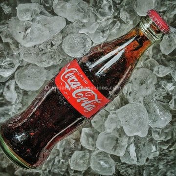 Coke Soda on Ice
