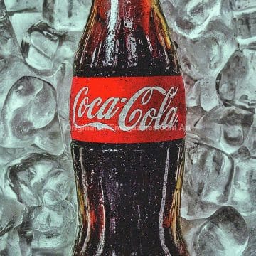 Coke Soda on Ice