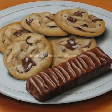 Chocolate Candy Bar + Cookies