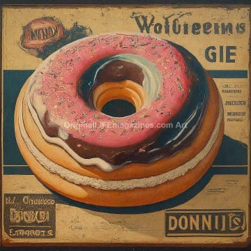 Vintage German Donut