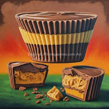 Peanut Butter Cup Candy X 3