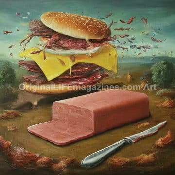 SPAM Loaf & Exploding Sandwich