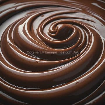 Chocolate Pudding Swirl