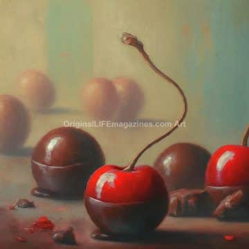 Chocolate Cherries Stem