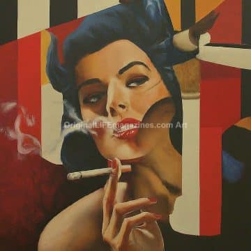 Woman Smoking
