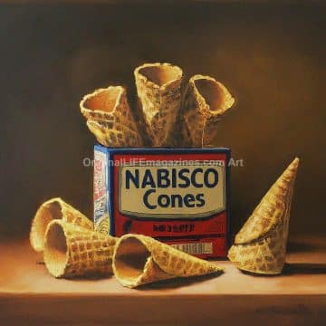 Nabisco Waffle Cones Box