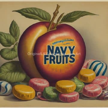Navy Fruits Candy