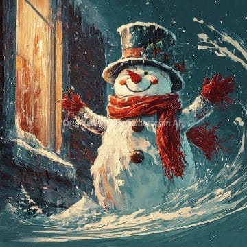 Happy Snowman
