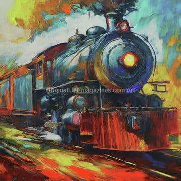 Water Color Train