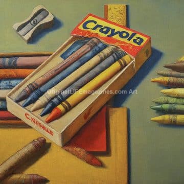 Vintage Crayola Crayons