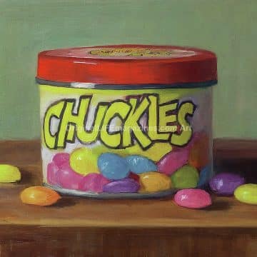 Chuckles Candy Tin