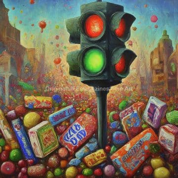 Candy Stop & Go 2 Lights