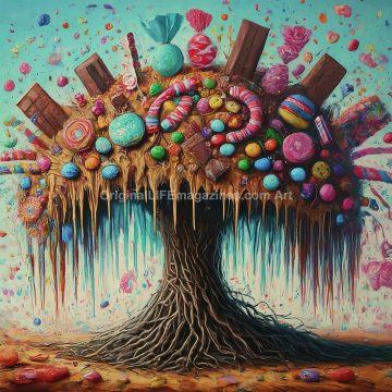 Candy Weirwood Tree