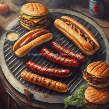 Hambugers & Hot Dogs 2+6 Grill