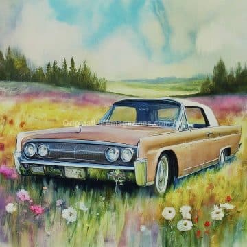 Lincoln Car Gold Pasture