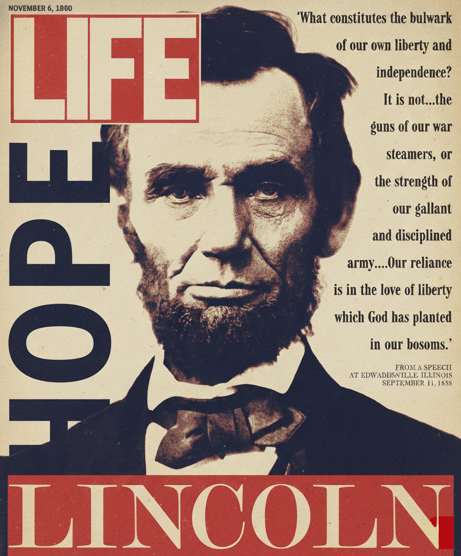 Abraham Lincoln 11 x 14 premium art print – Original LIFE Magazines