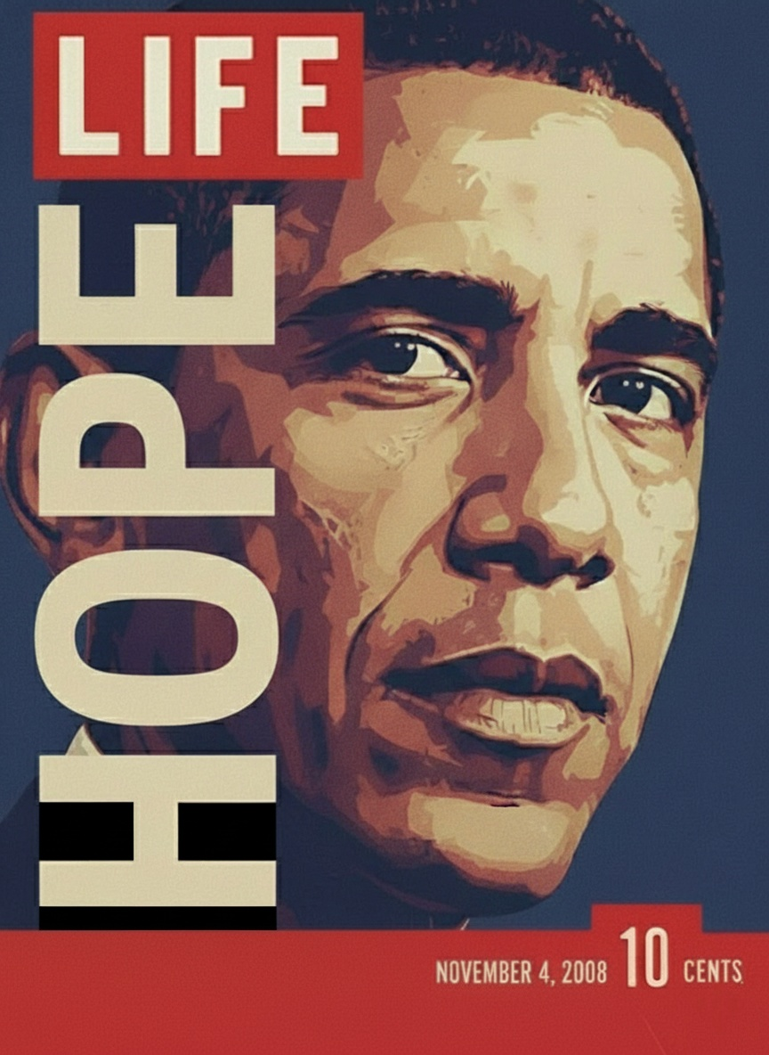 Barack Obama 11 x 14 premium art print – Original LIFE Magazines