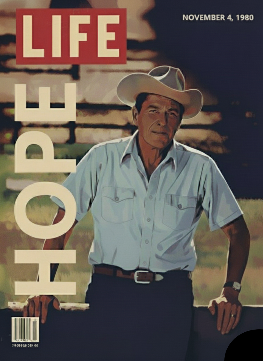 Ronald Reagan 11 x 14 premium art print – Original LIFE Magazines