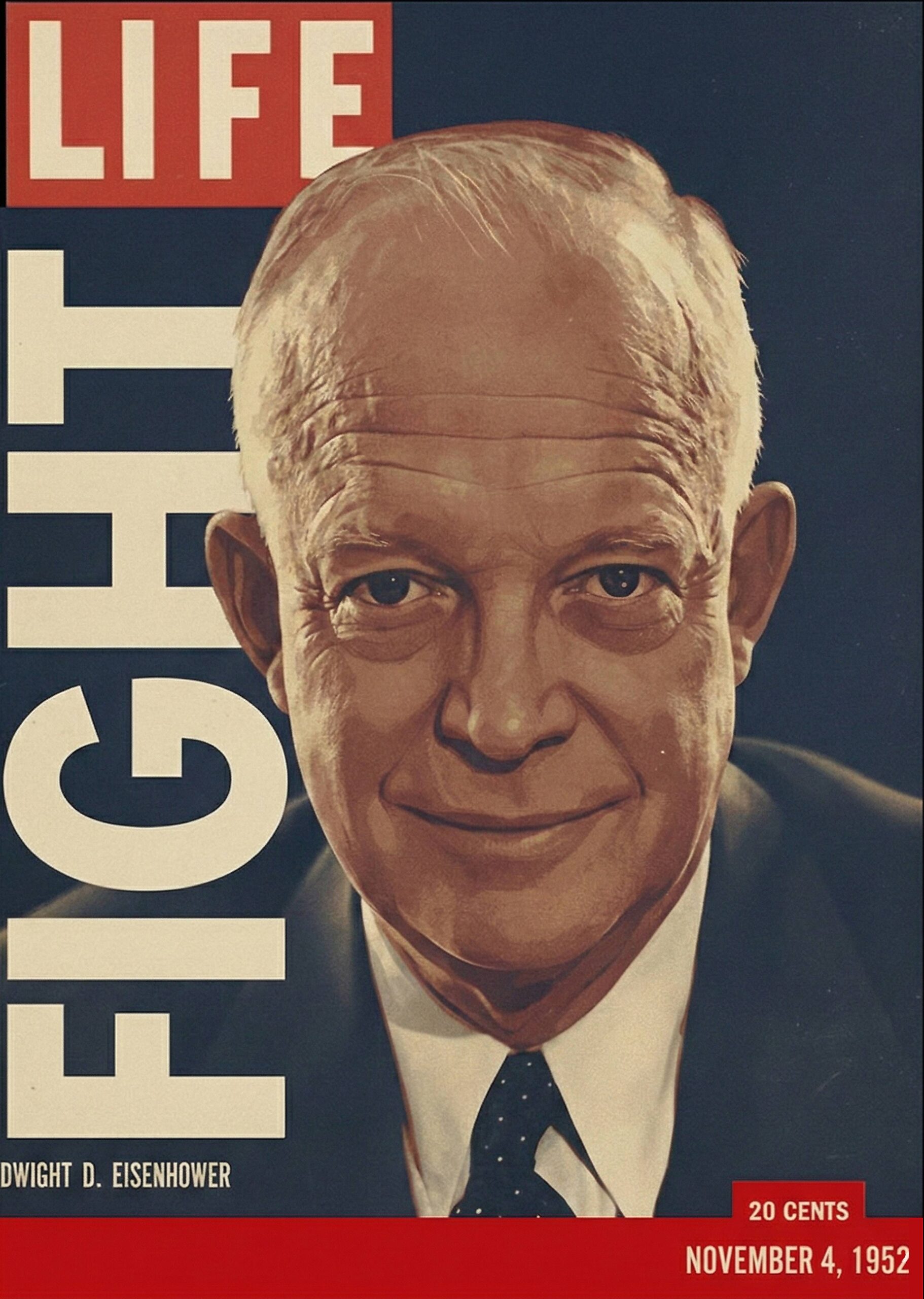 Dwight D. Eisenhower – Fight | 11" x 14" Premium Art Print