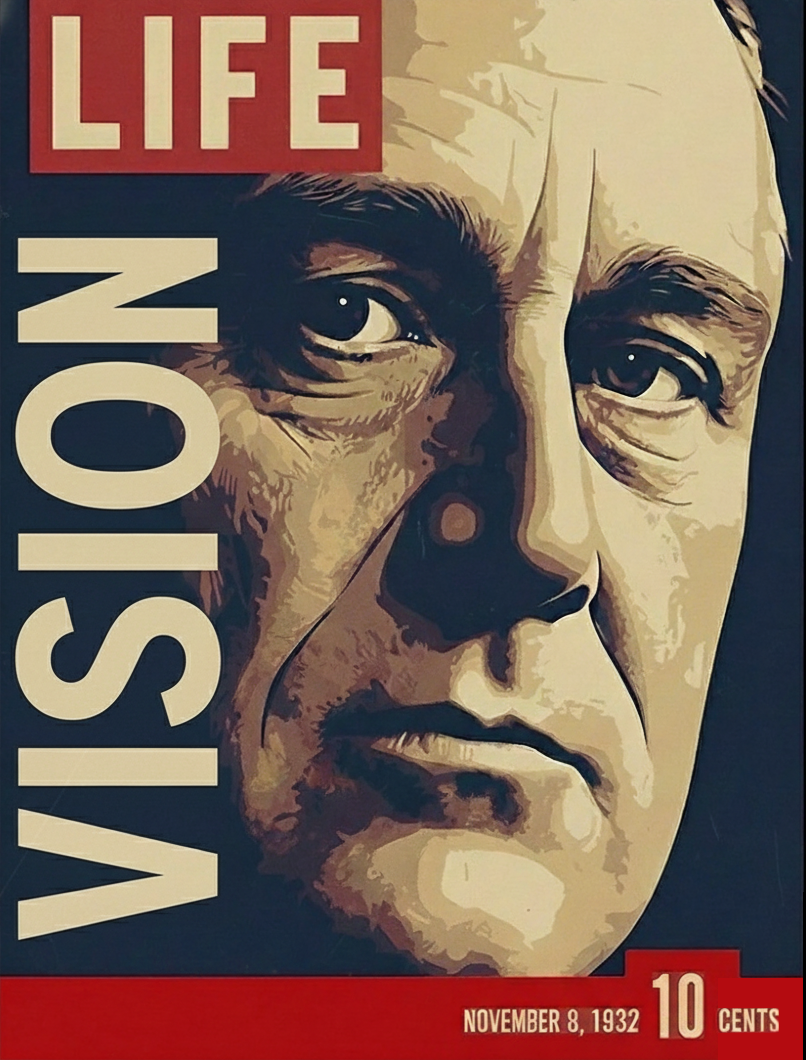 Franklin D. Roosevelt – Vision | 11" x 14" Premium Art Print