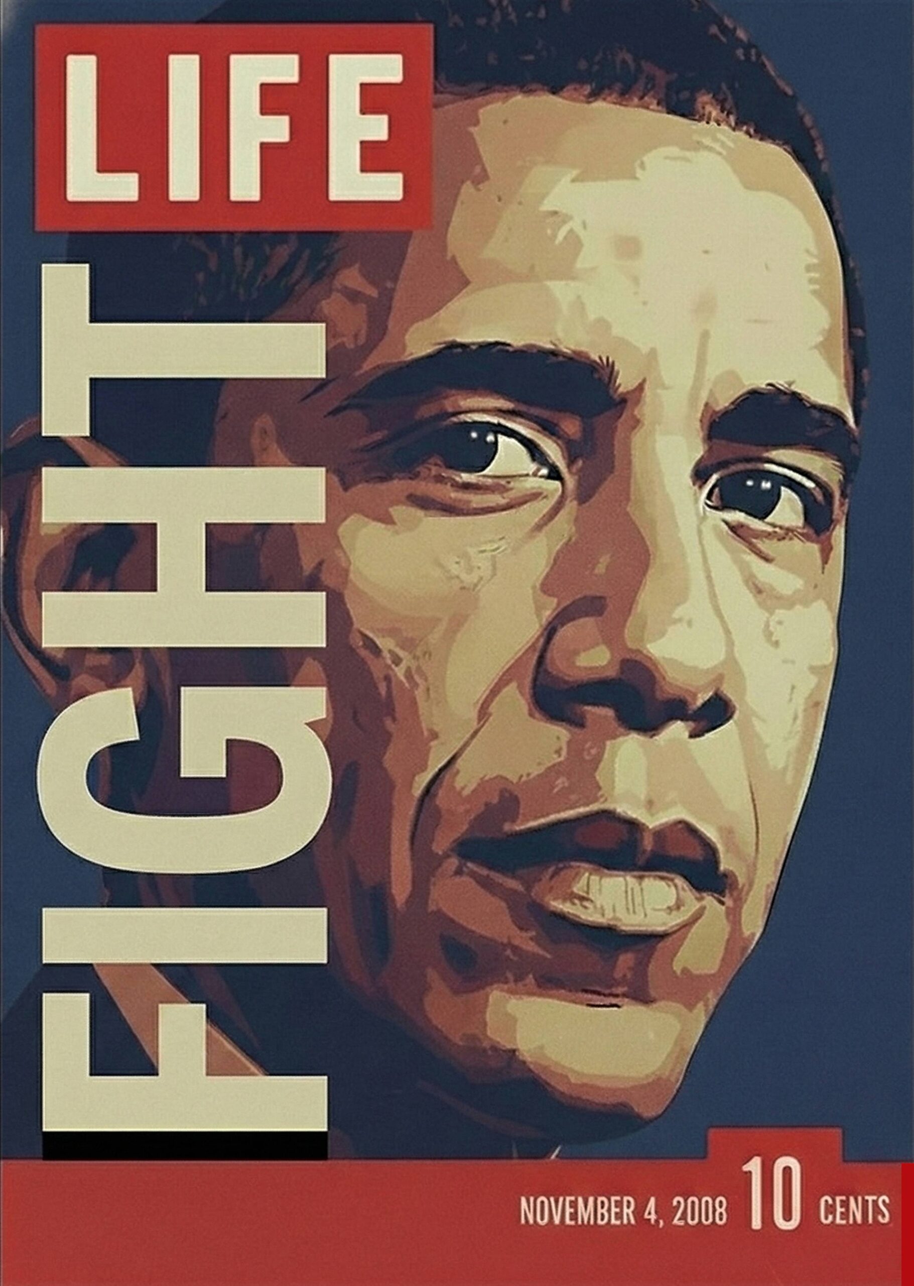 Barack Obama – Fight | 11" x 14" Premium Art Print